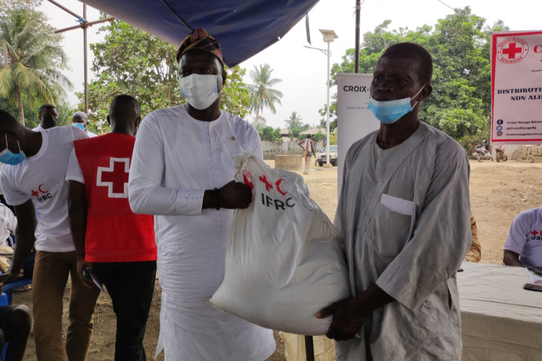 Distribution de vivres