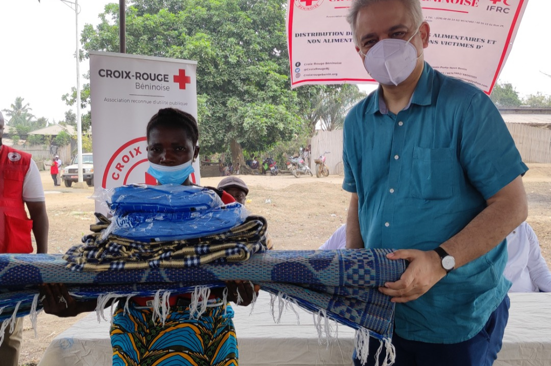 Distribution de vivres