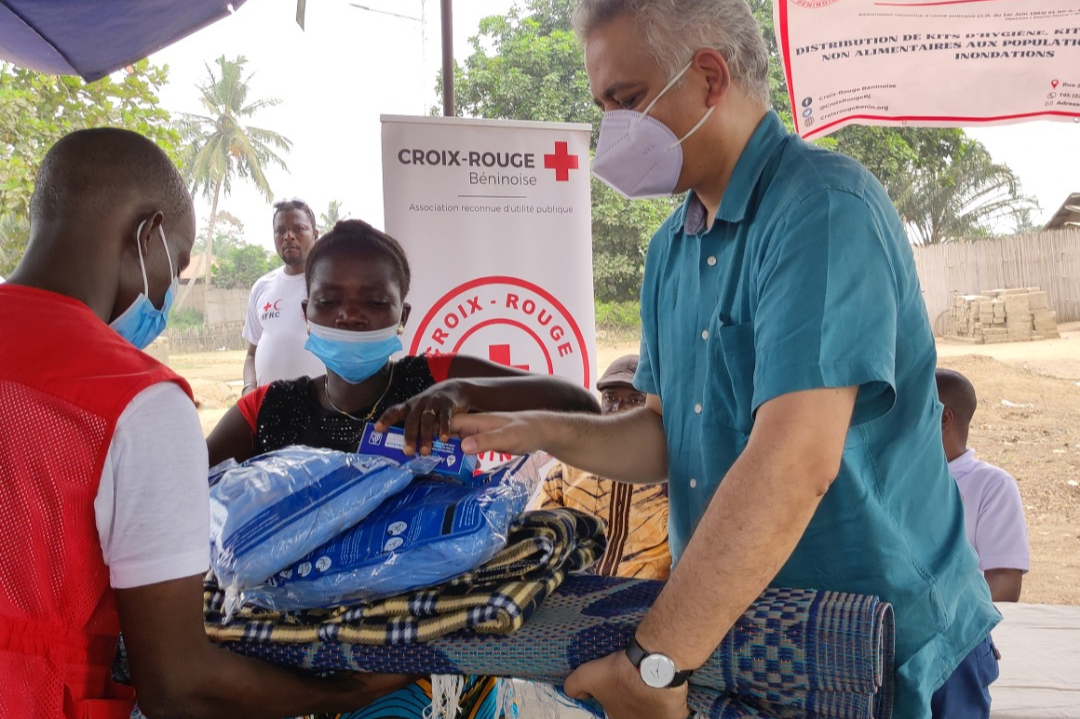 Distribution de vivres